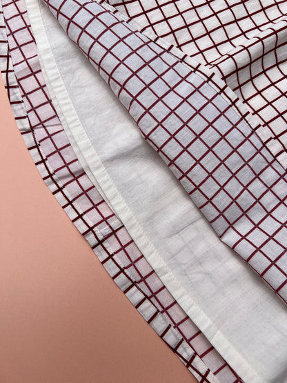 Organic Cotton Wild Cherry Pocket Dress