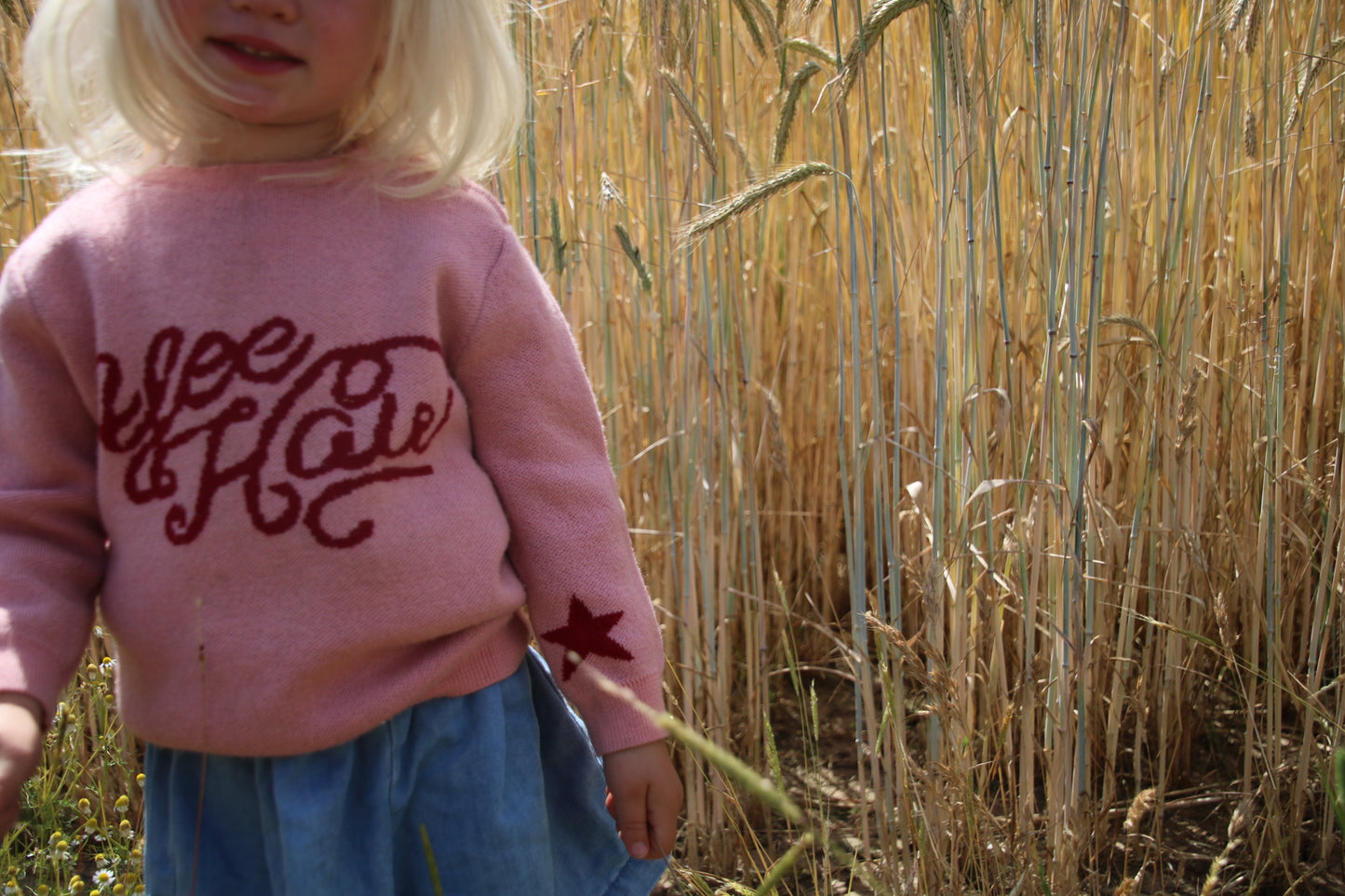 girls merino wool cowgirl jumper 