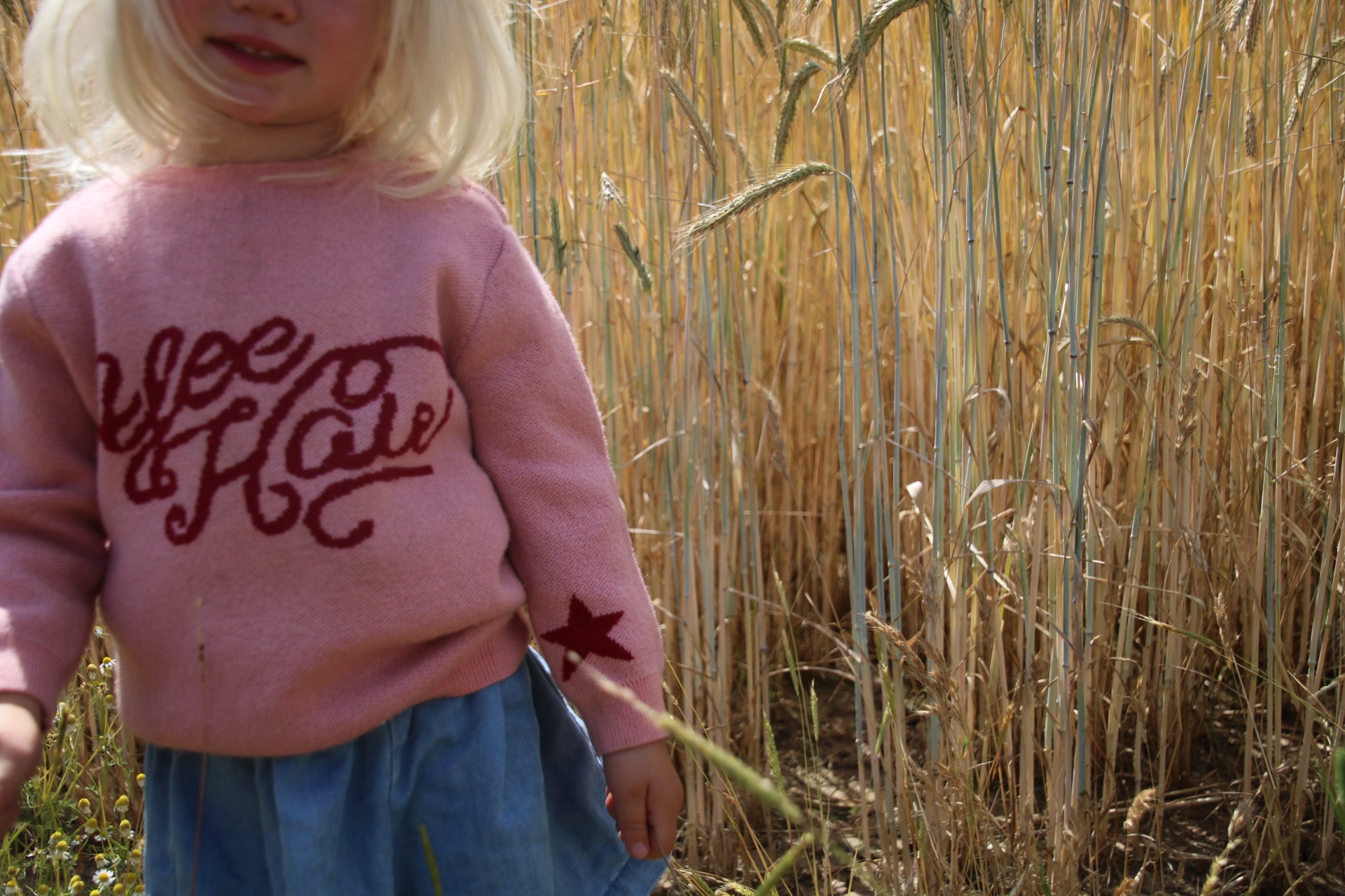 girls merino wool cowgirl jumper 