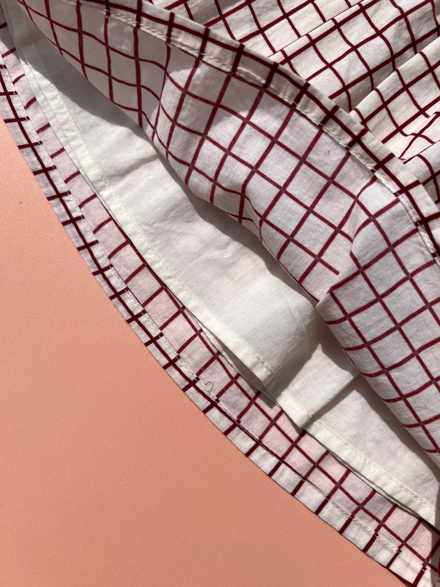 childrens girls organic cotton cherry blouse puff sleeves 