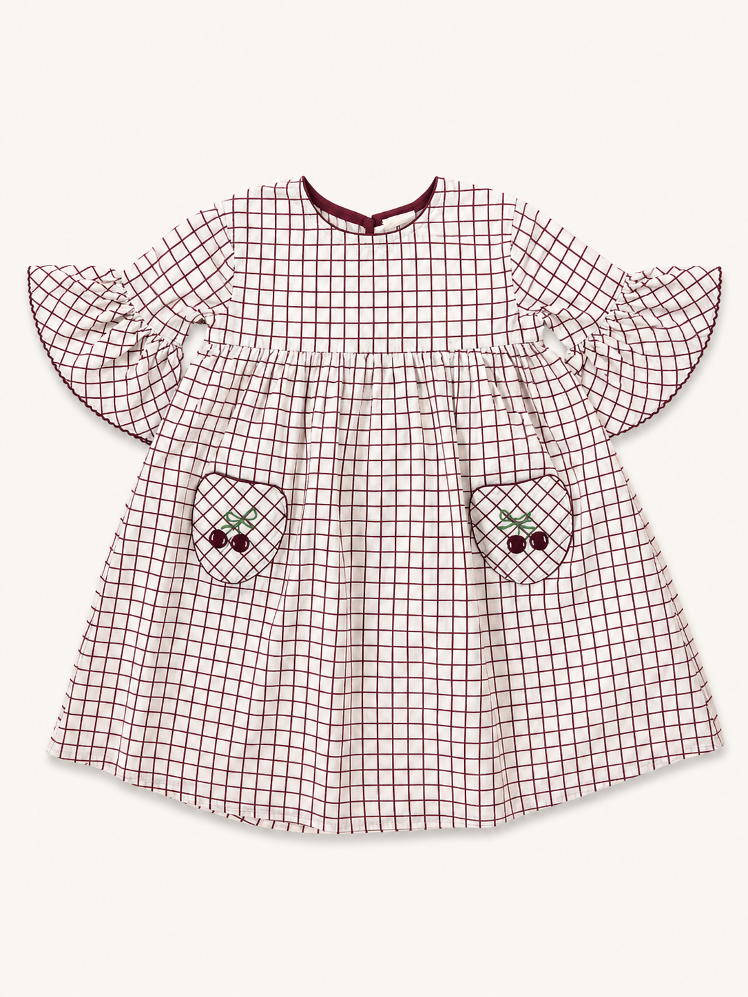 girls organic cotton flowy frolicking dress